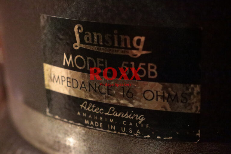 投稿についてもっと詳しく お客様からの修理依頼品 鹿児島県K様 ALTEC アルテック 515B ウーファー リコーン 修理